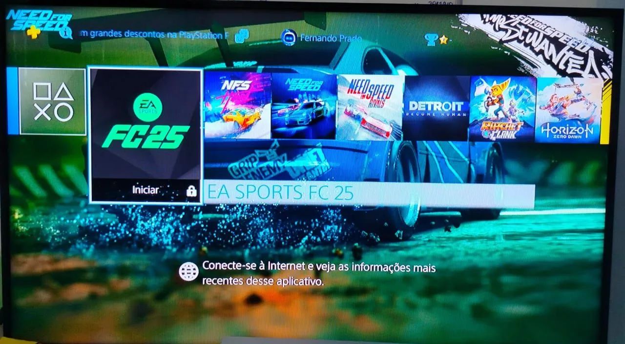 PS4 com 2 controles  - Foto 4