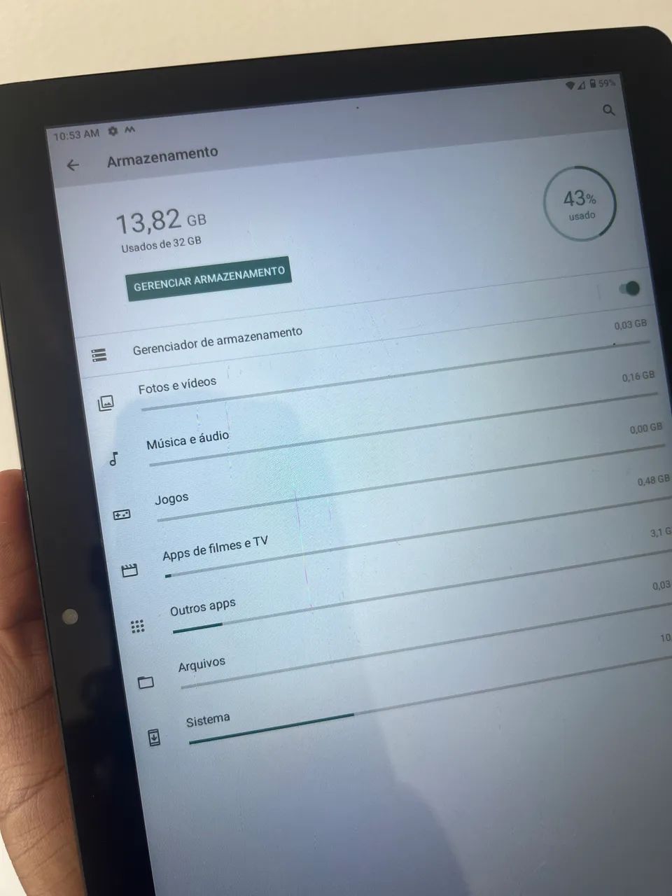 Tablet 10 Multilaser polegadas - Pouco usado - Foto 3