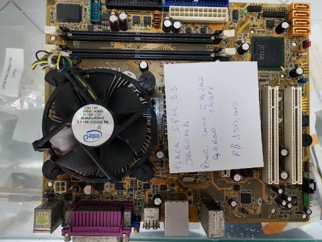 Placa G31T-M7 DDR2, proc. Dual Core E5300 2,66 Ghz,