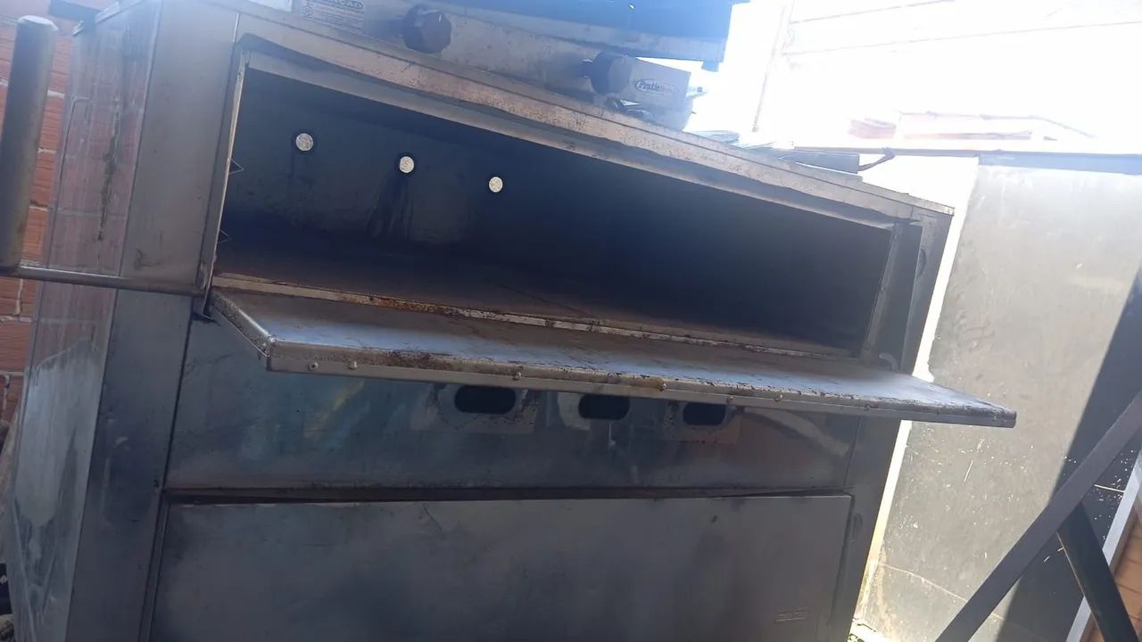 Forno a gás para pizza e bolo  - Foto 2