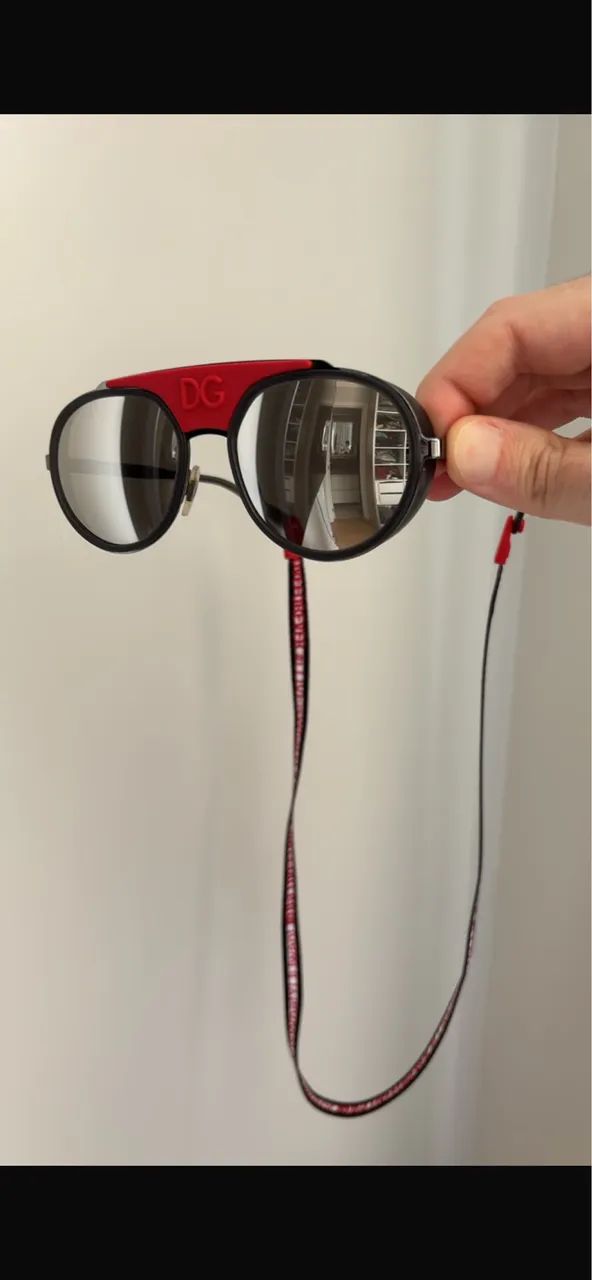 Óculos De Sol Dolce & Gabbana DG2210 Original Com Cordão E Case - Foto 3