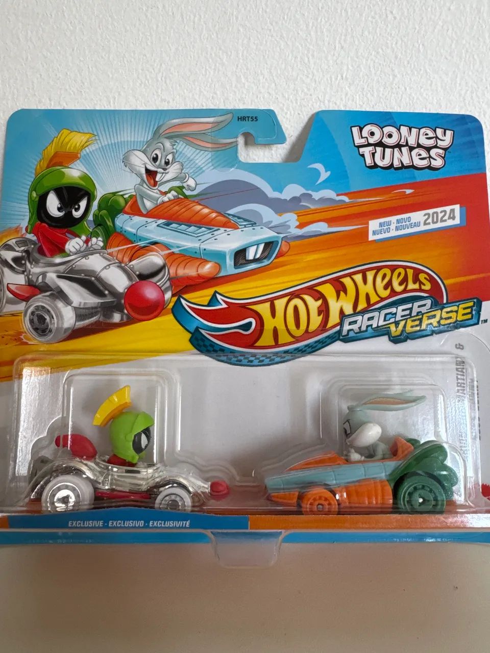 Perna longa e Marvin Hot Wheels Racerverse Looney Tunes - Jogos de