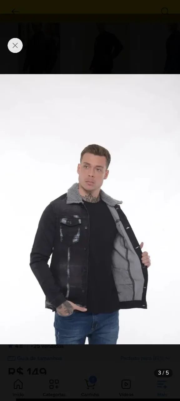 Jaqueta masculina  - Foto 2