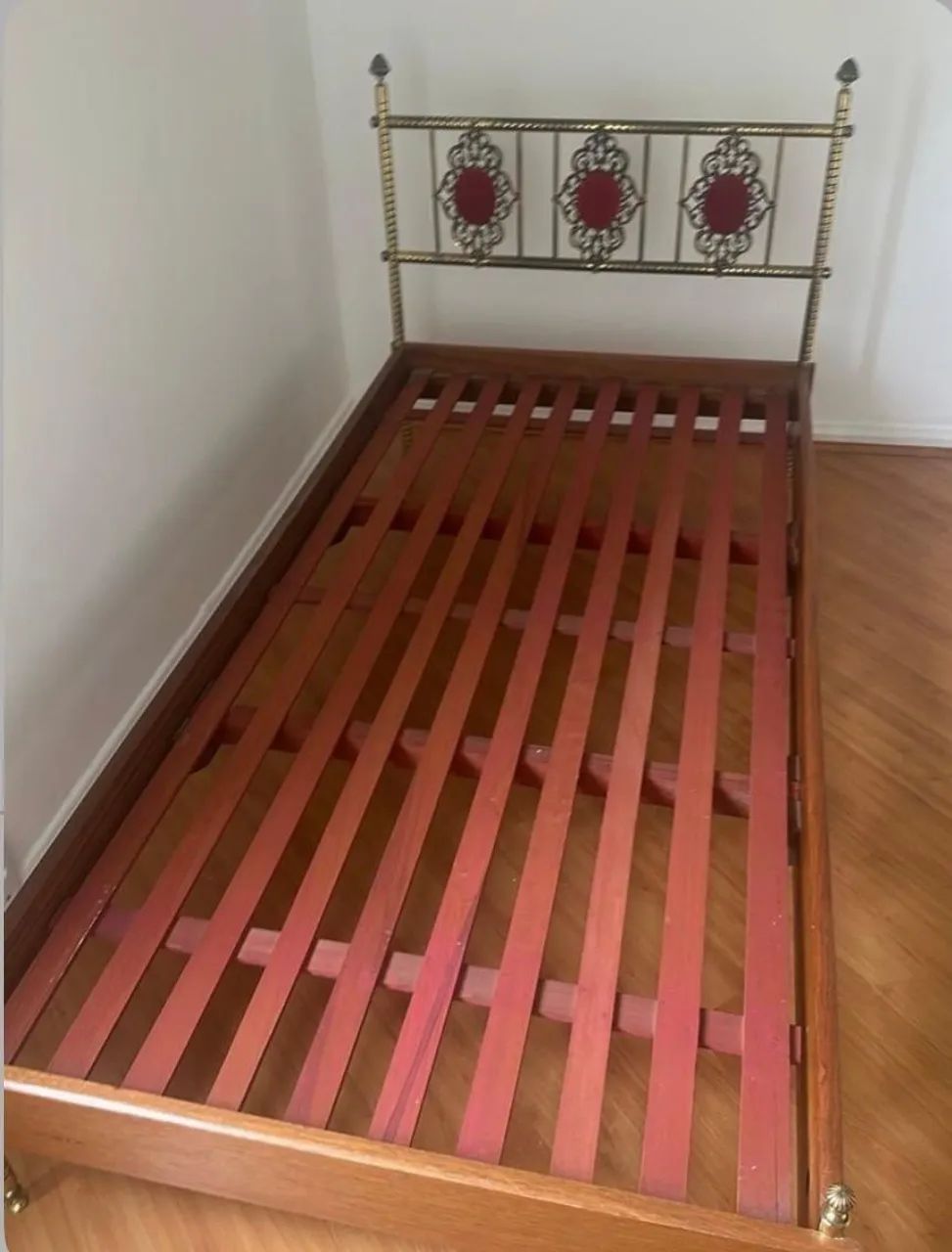 Cama de solteira retro. - Foto 5