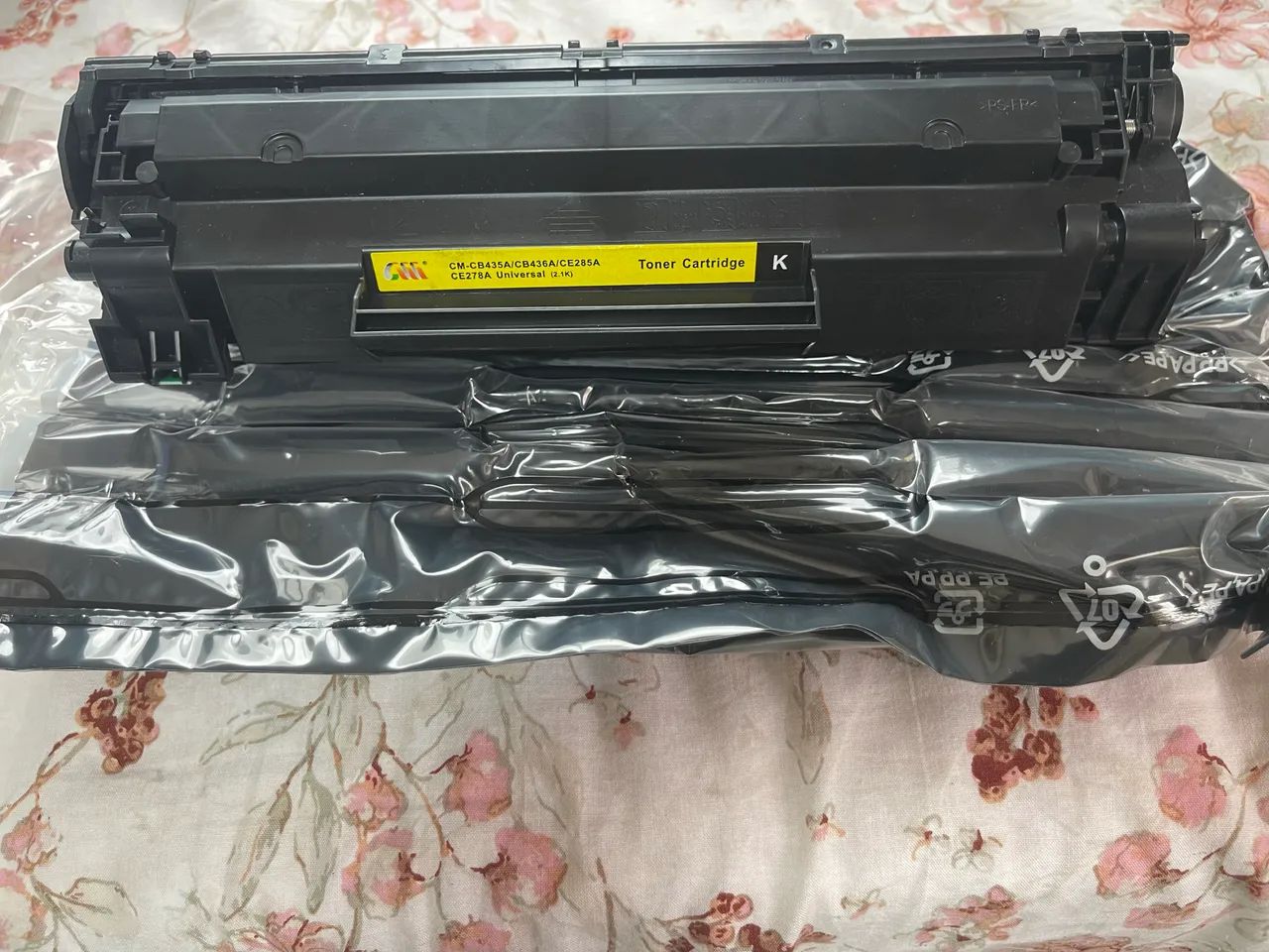 Toner HP 85A compatível com falha na impressão 