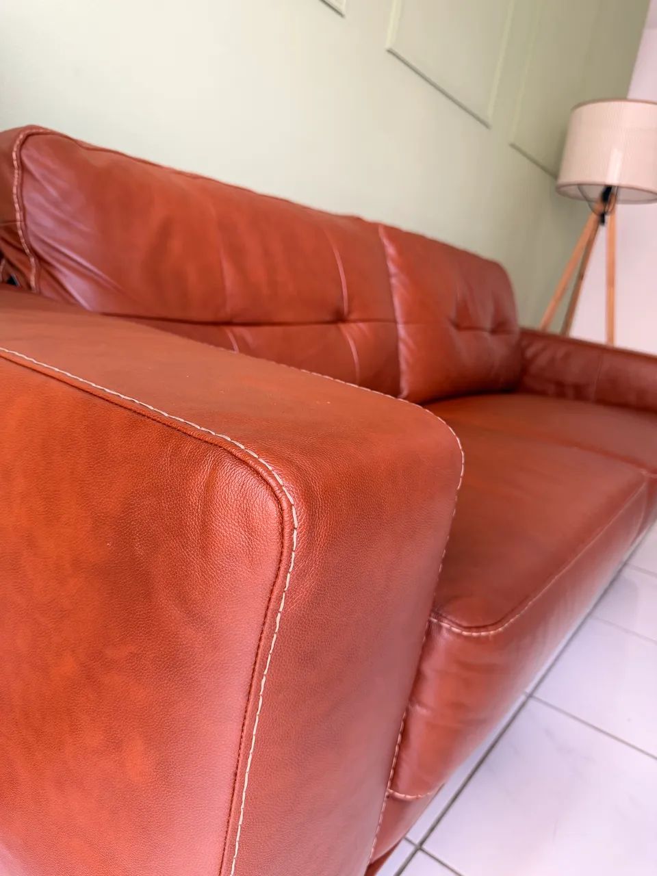 Sofá couro legítimo  - Foto 3