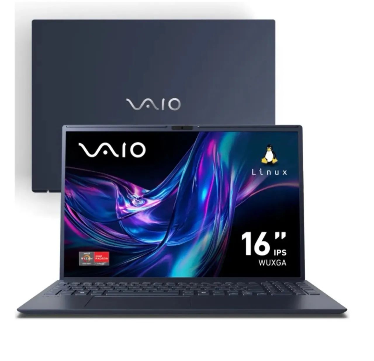 Notebook Vaio Fe16 Amd Ryzen 7 5825u Linux 8gb RAM 512gb Ssd
