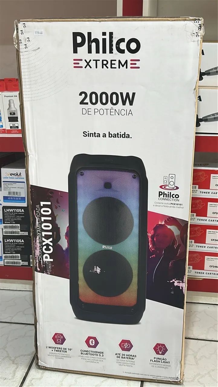Caixa de som Philco 2000 watts - Foto 2