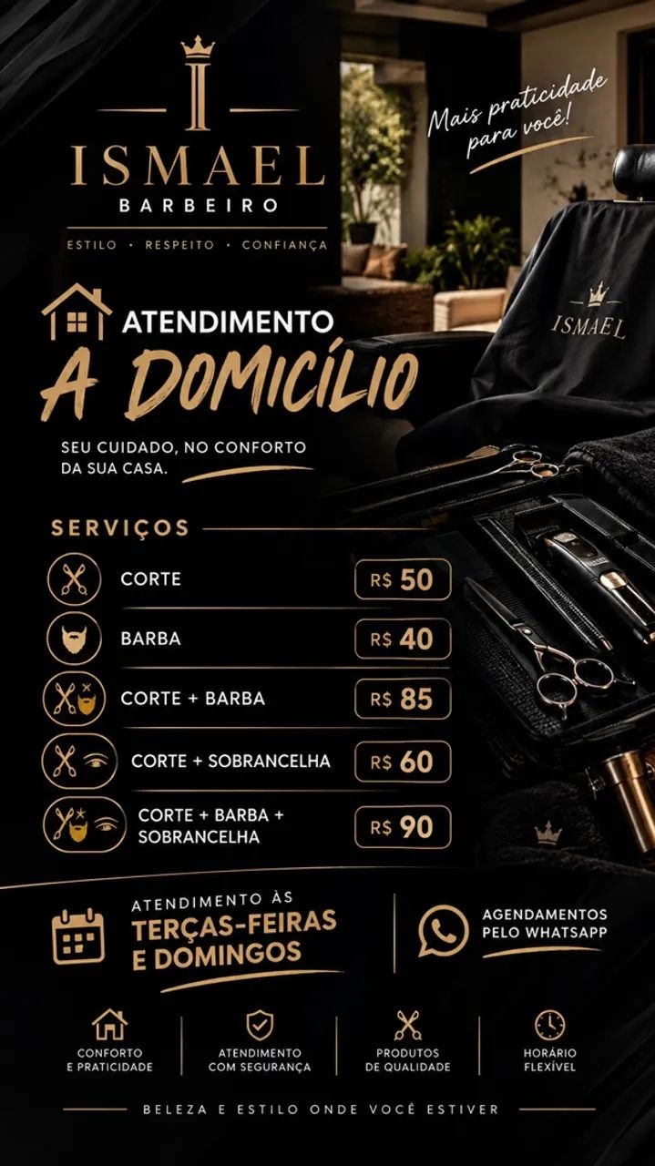Barbeiro a Domicílio  - Foto 2
