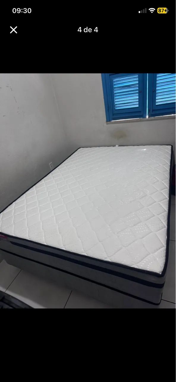 Vendo cama de casal unibox e guarda-roupa casal - Foto 5