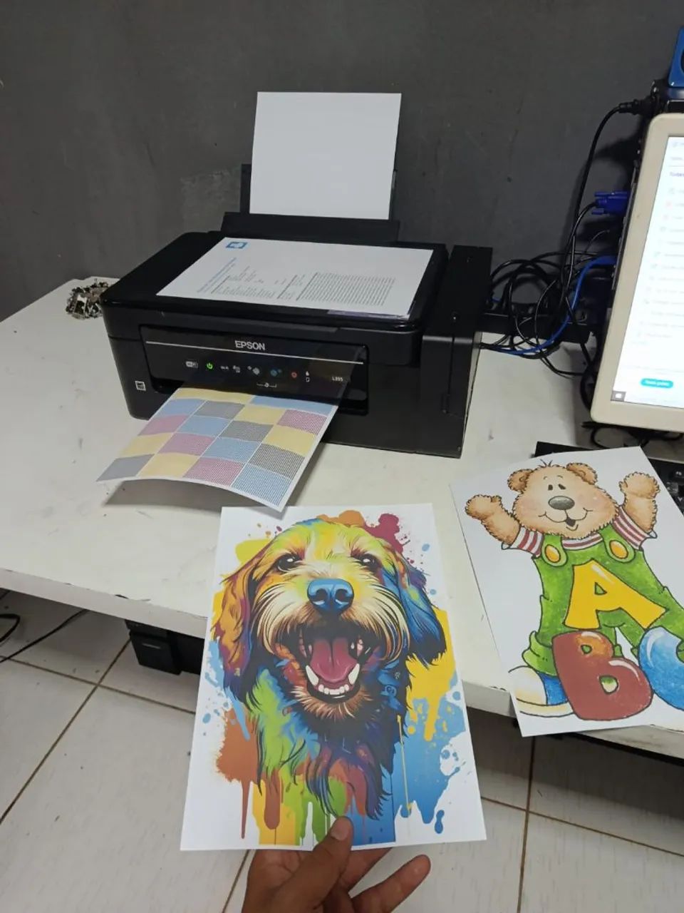EPSON L395 e-cotank wi-fi e usb 