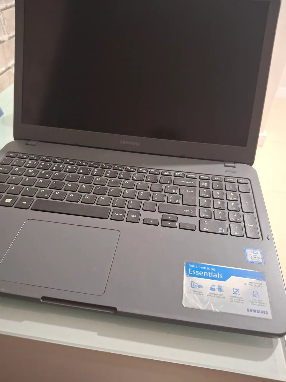 Notebook/Carcaça Samsung Essentials Intel Core I3 S/HD ( Completo ). - Foto 3
