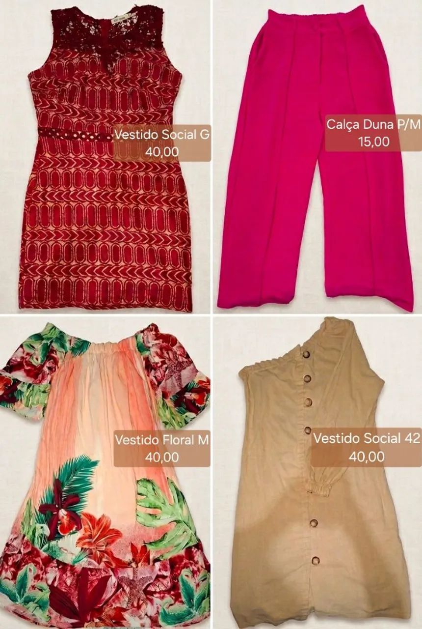 Roupas seminovas  - Foto 4