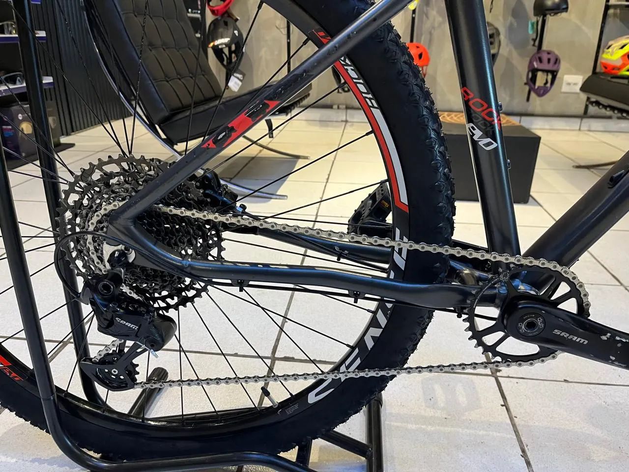 Bicicleta Seminova Sense Rock Evo 2020 ? - Foto 3
