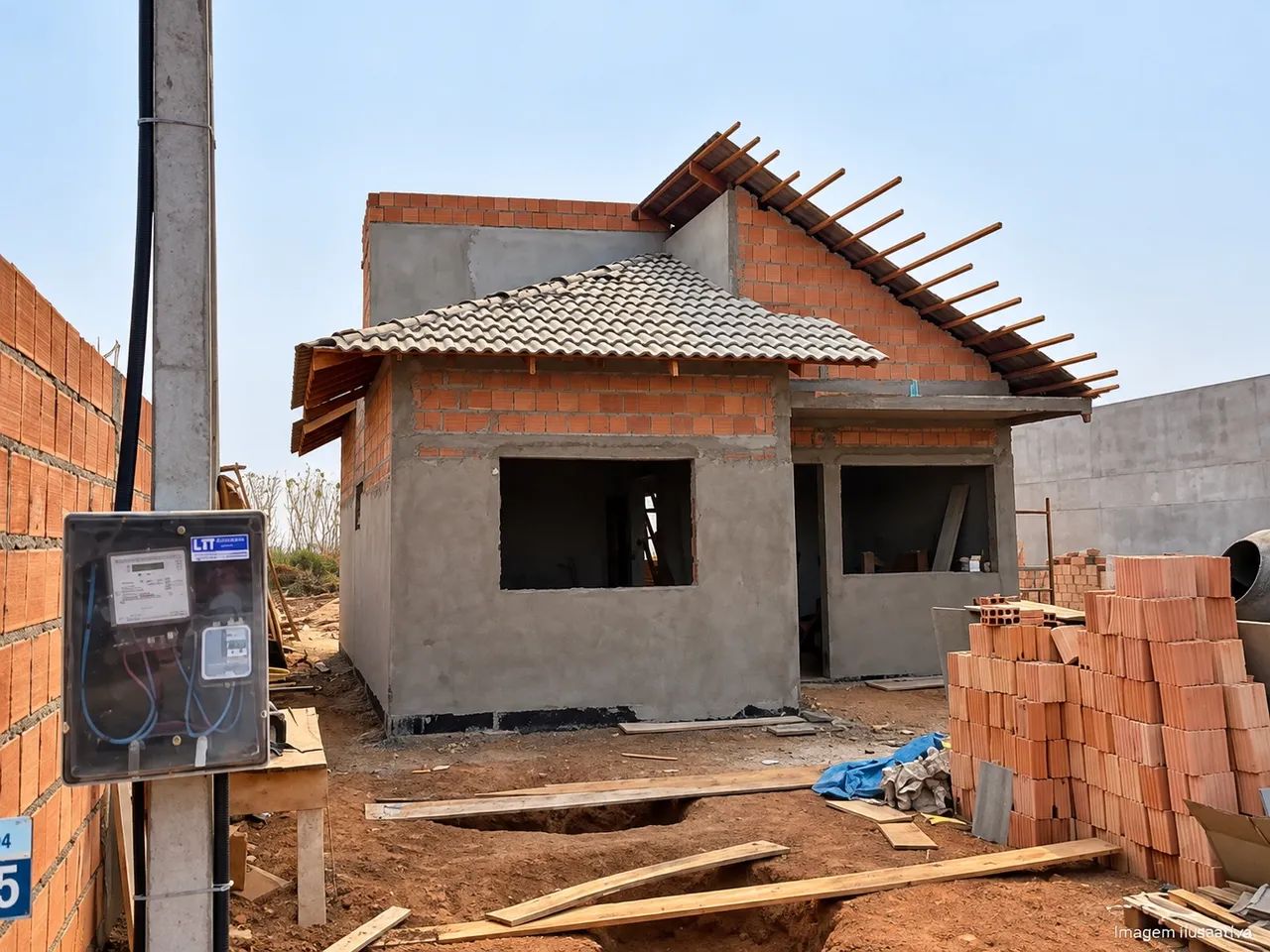 VENDA SE CASA EM CONSTRUÇÃO  - Foto 2