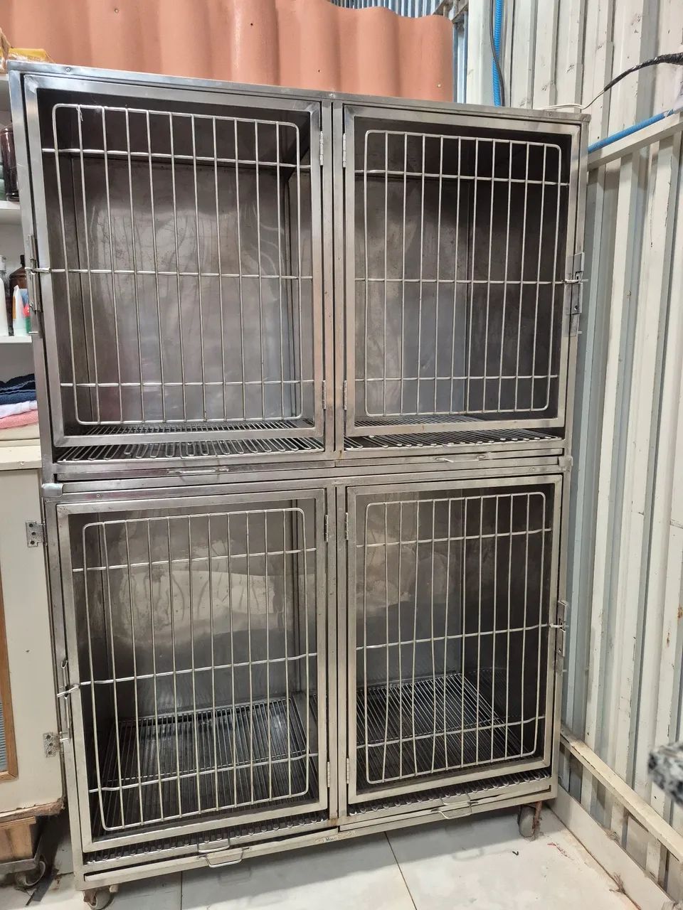 Canil veterinário em Inox  - Foto 5