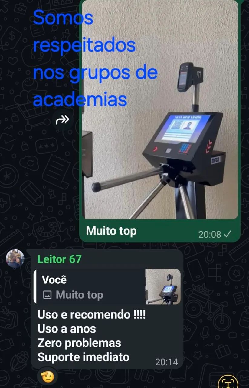 Catraca facial nova e sistema propriol! - Foto 4
