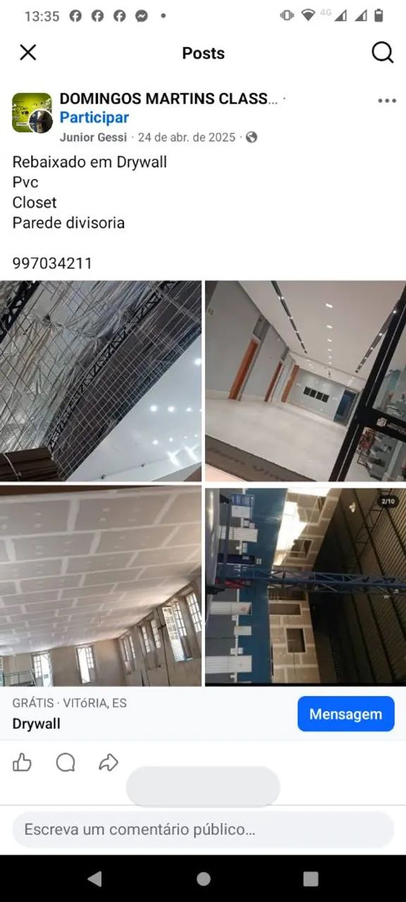 Drywall PVC forro mineral - Foto 2