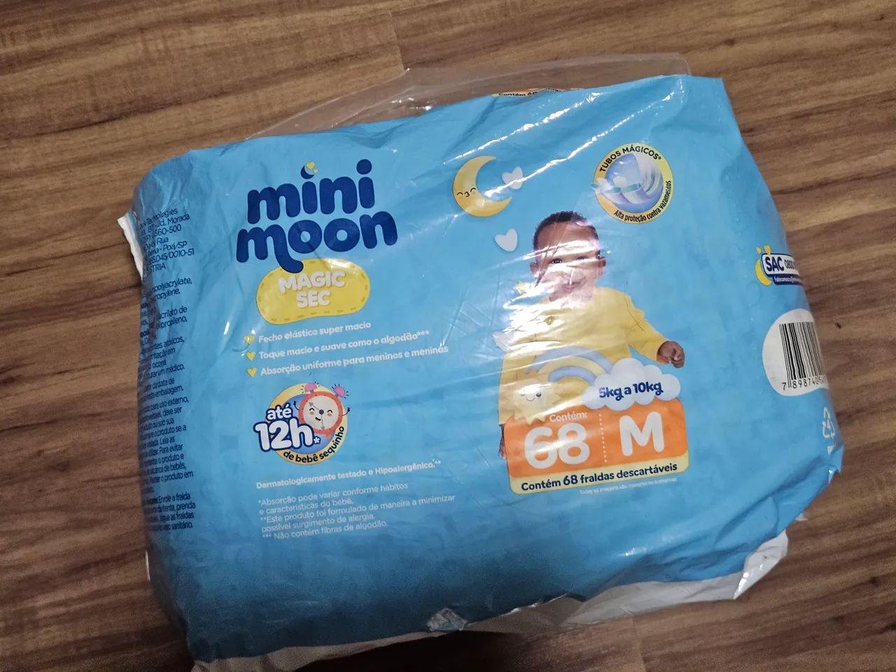 Fralda mini moon 68 m