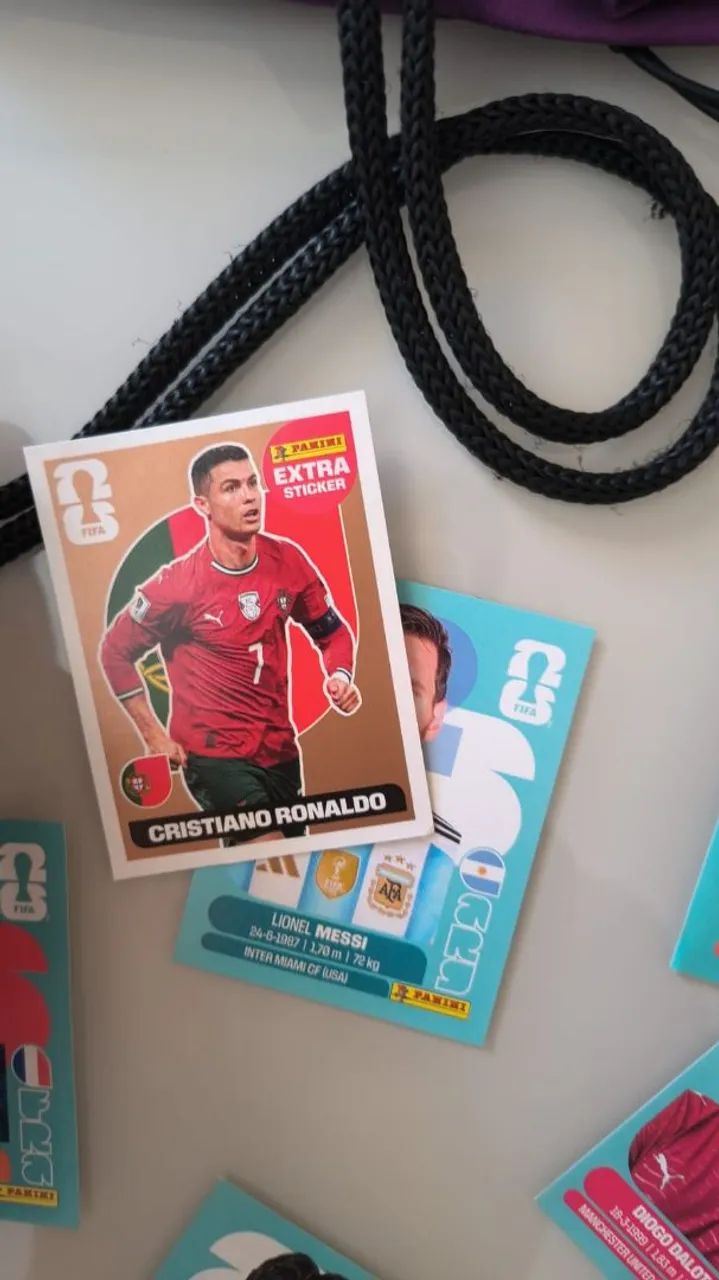 Figurinha legend bronze cr7