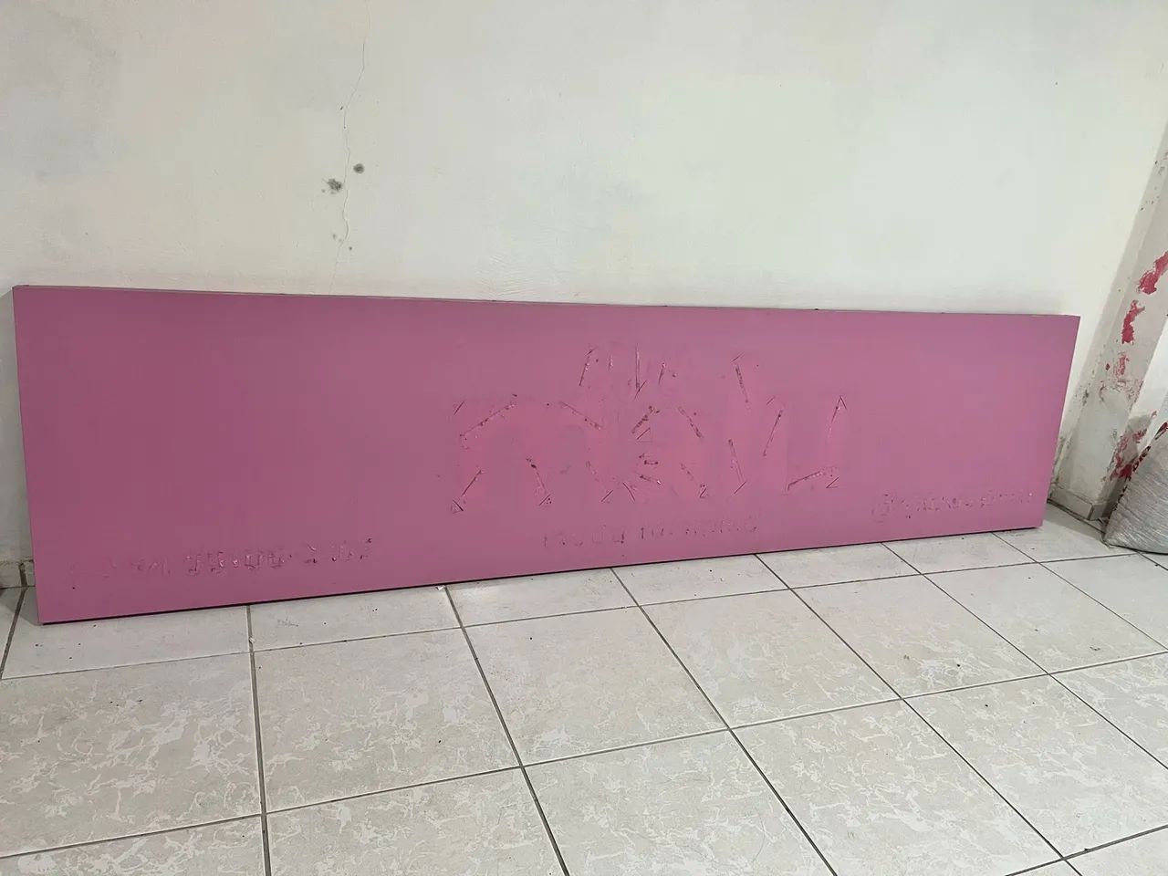 Placa faixada em ACM 