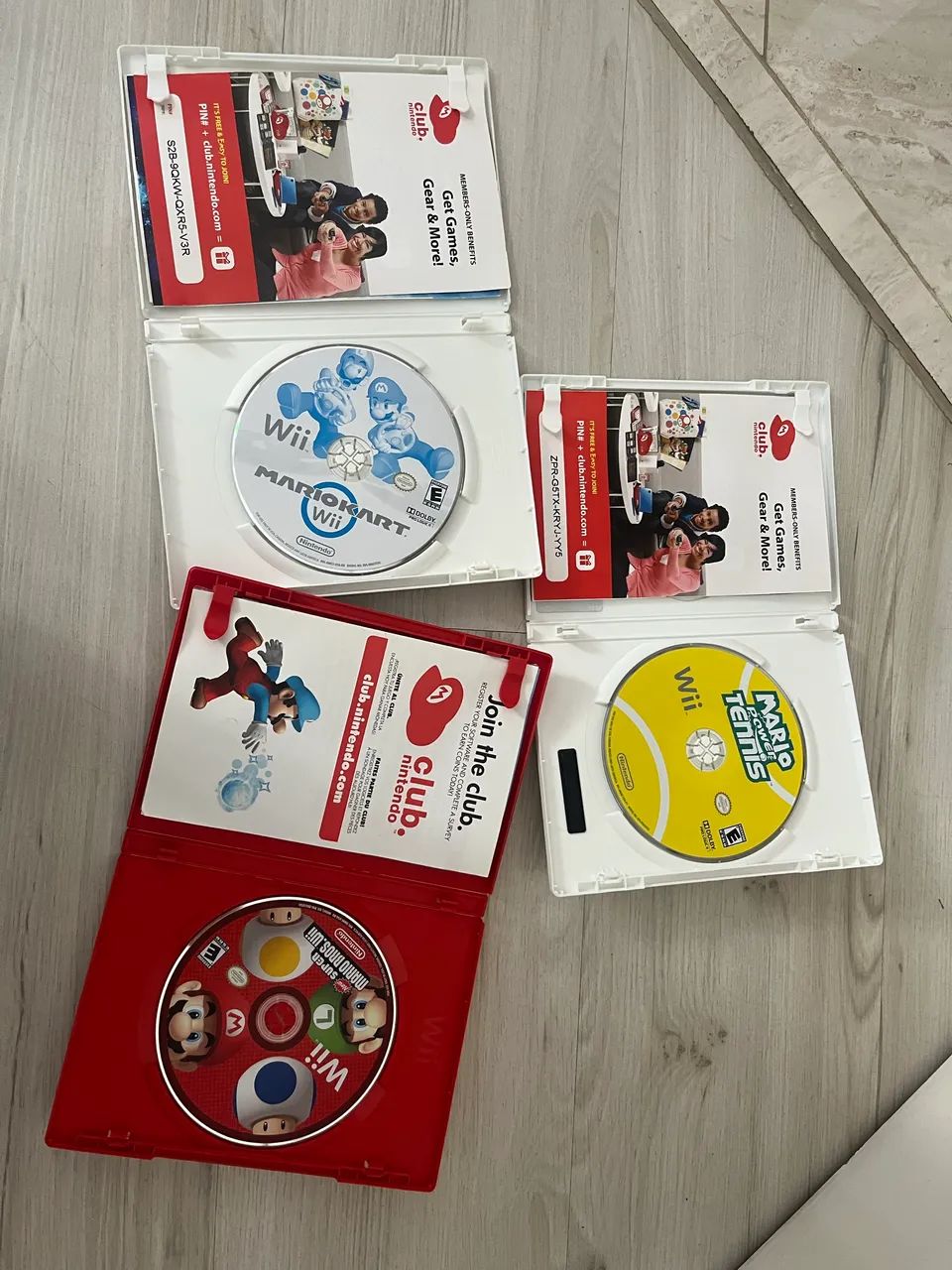 Kit de 03 jogos Mario Bros - Nintendo Wii  - Foto 2