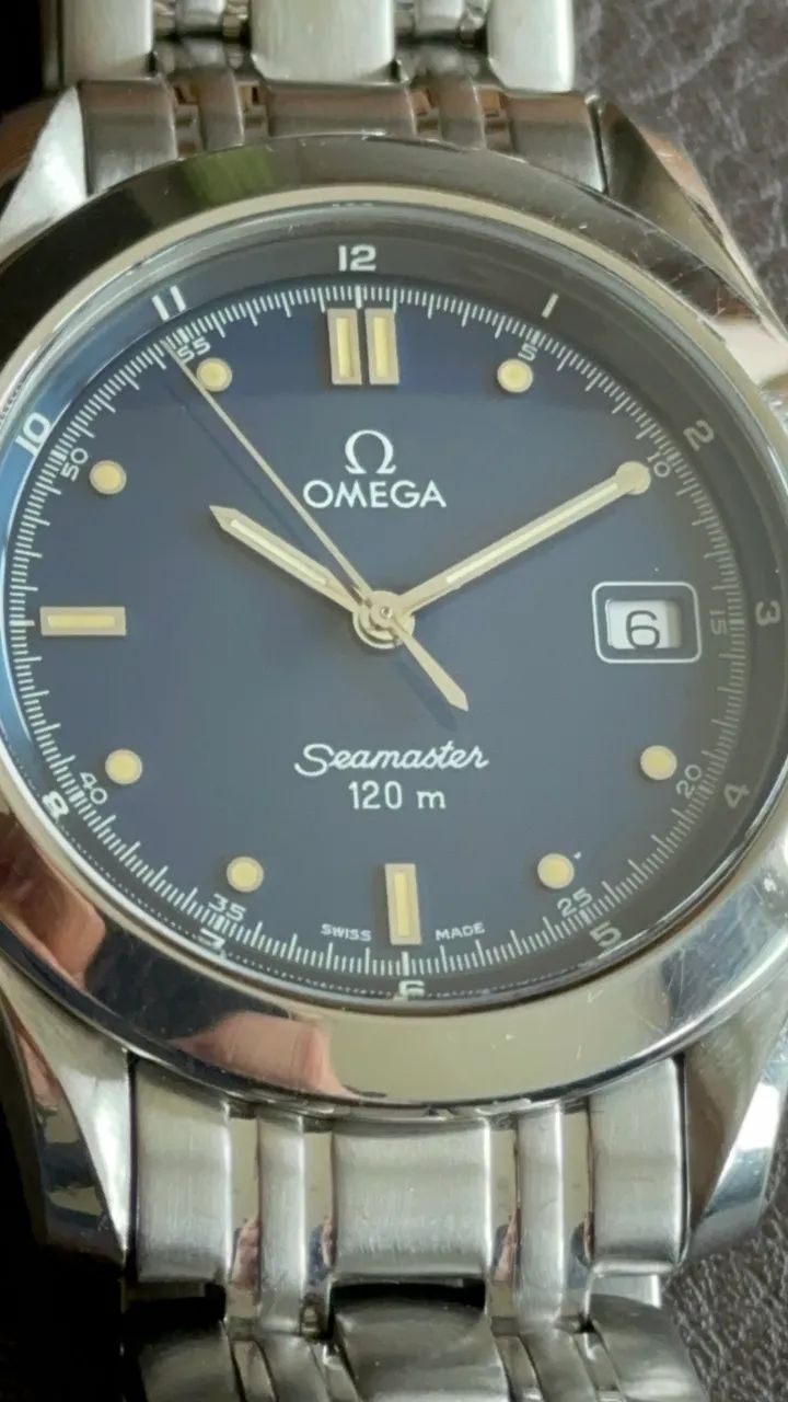 Relógio Omega Seamaster 120m Azul - Foto 5