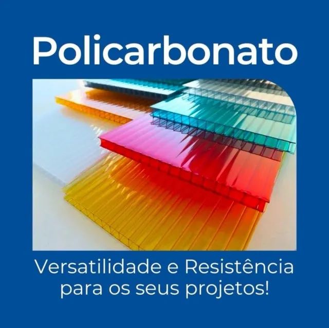 CHAPA DE POLICARBONATO NA PROMOÇÃO