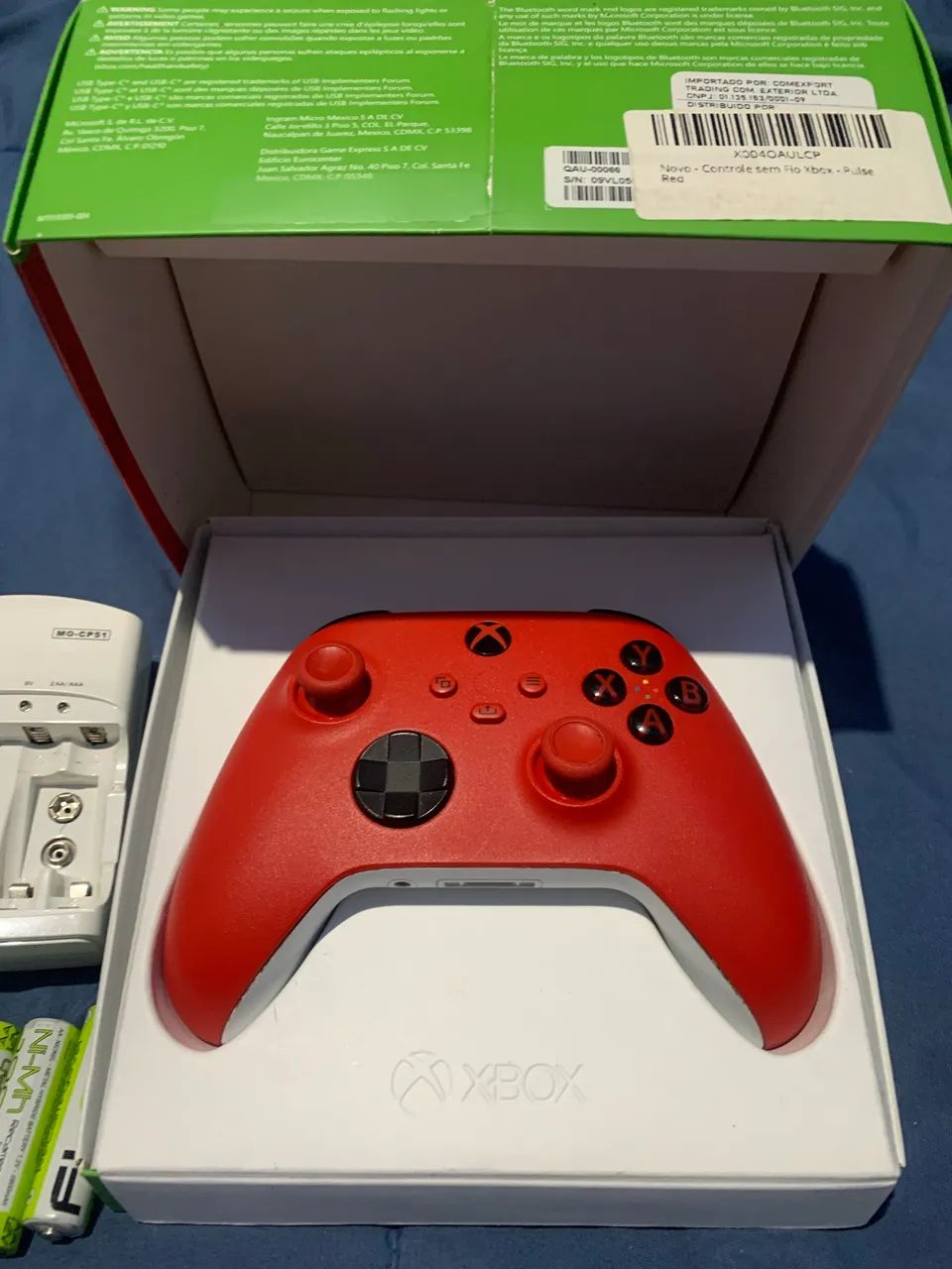 CONTROLE XBOX PULSE RED