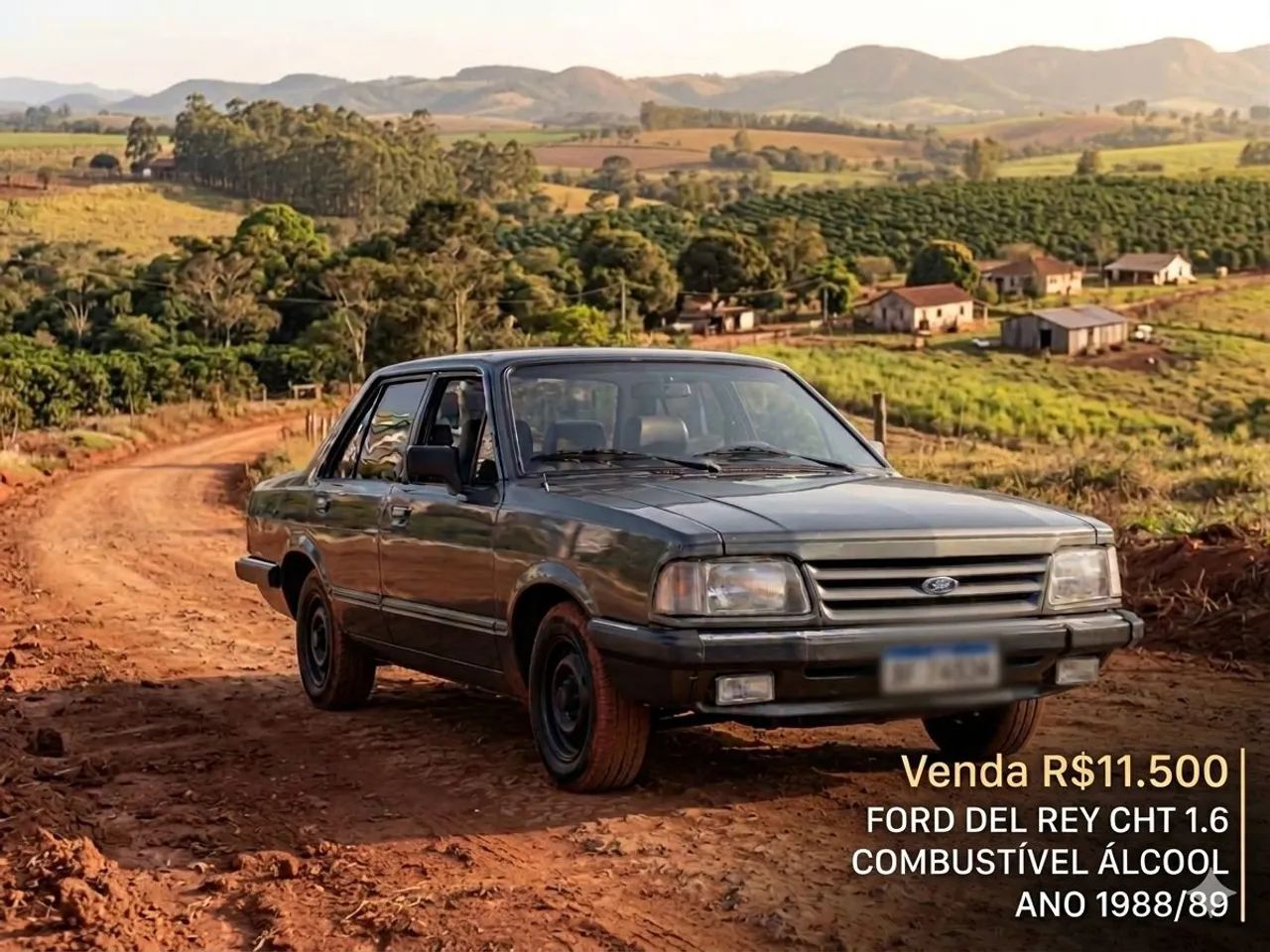 Ford Del Rey Del Rey GLX 1.6/1.8 / GL 1.6/1.8 2p e 4p 1989