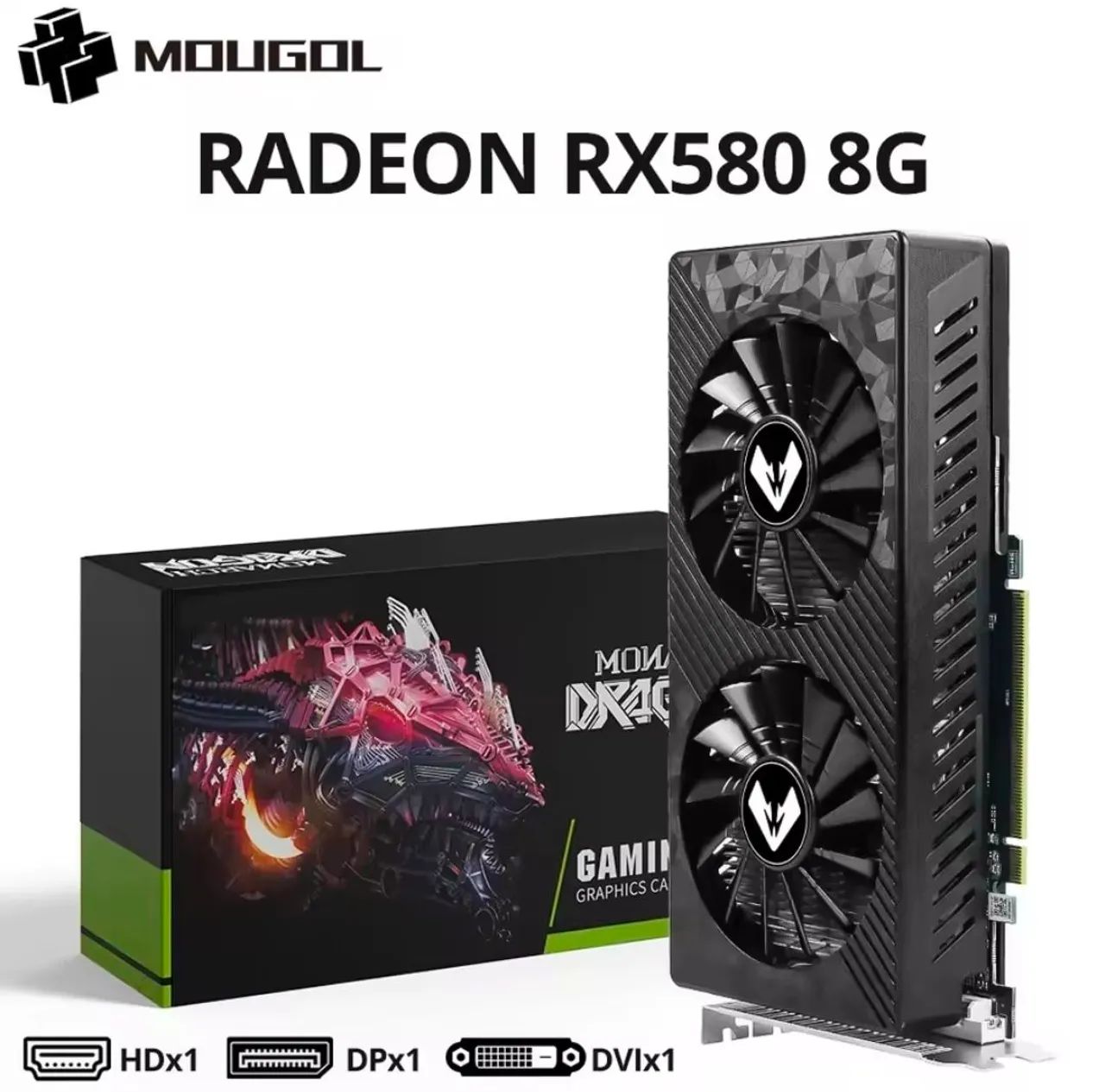 RX 580 8GB DA MOUGOL NOVA!!!