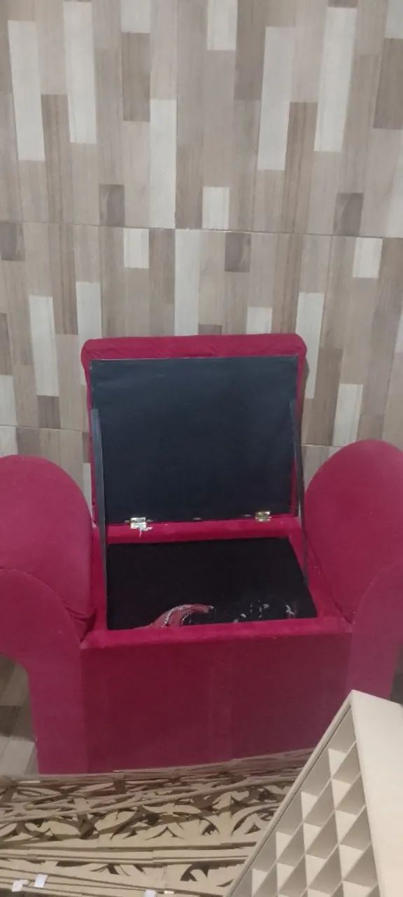 Sofá vermelho novo - Foto 2