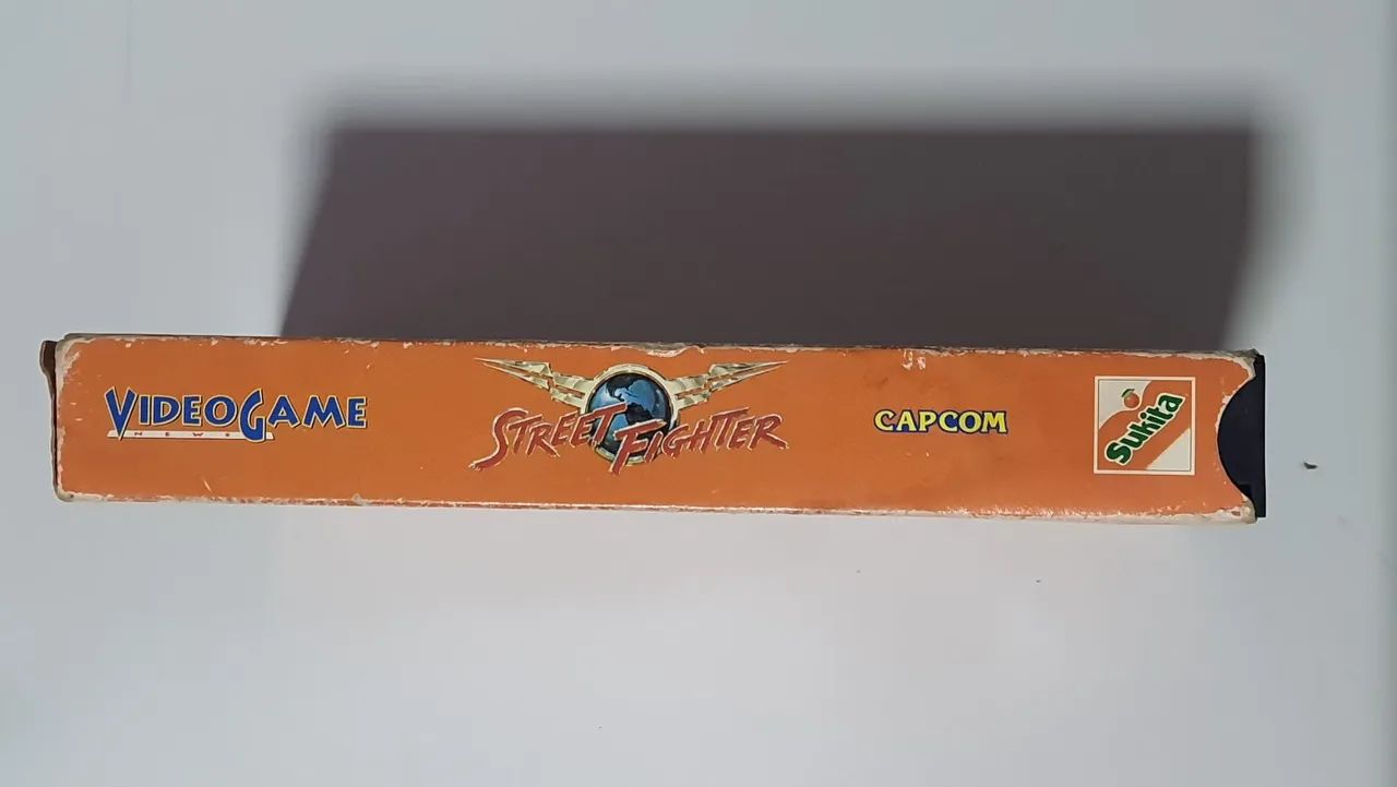 Fita Vhs Street Fighter Capcom Especial Revista Videogame (Usado