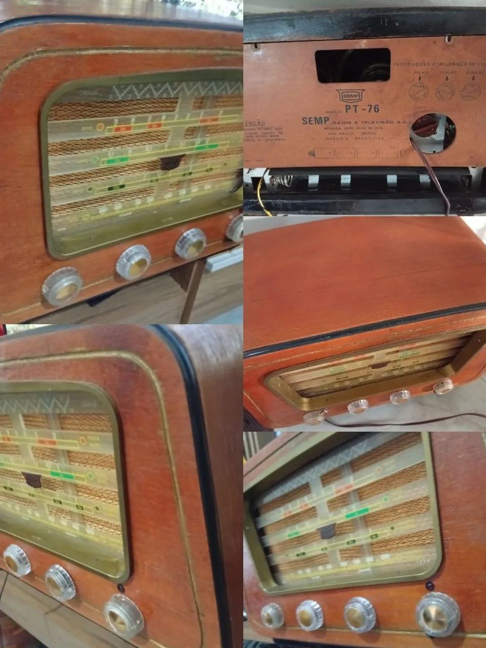 Rádio Semp PT 76 Raríssimo com Bluetooth ems Sorocaba - Foto 2
