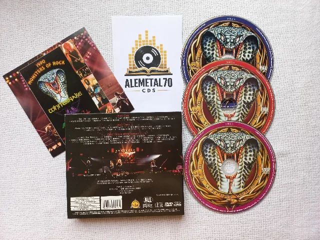 Cd Whitesnake - Live At Donington 1990 - Foto 4