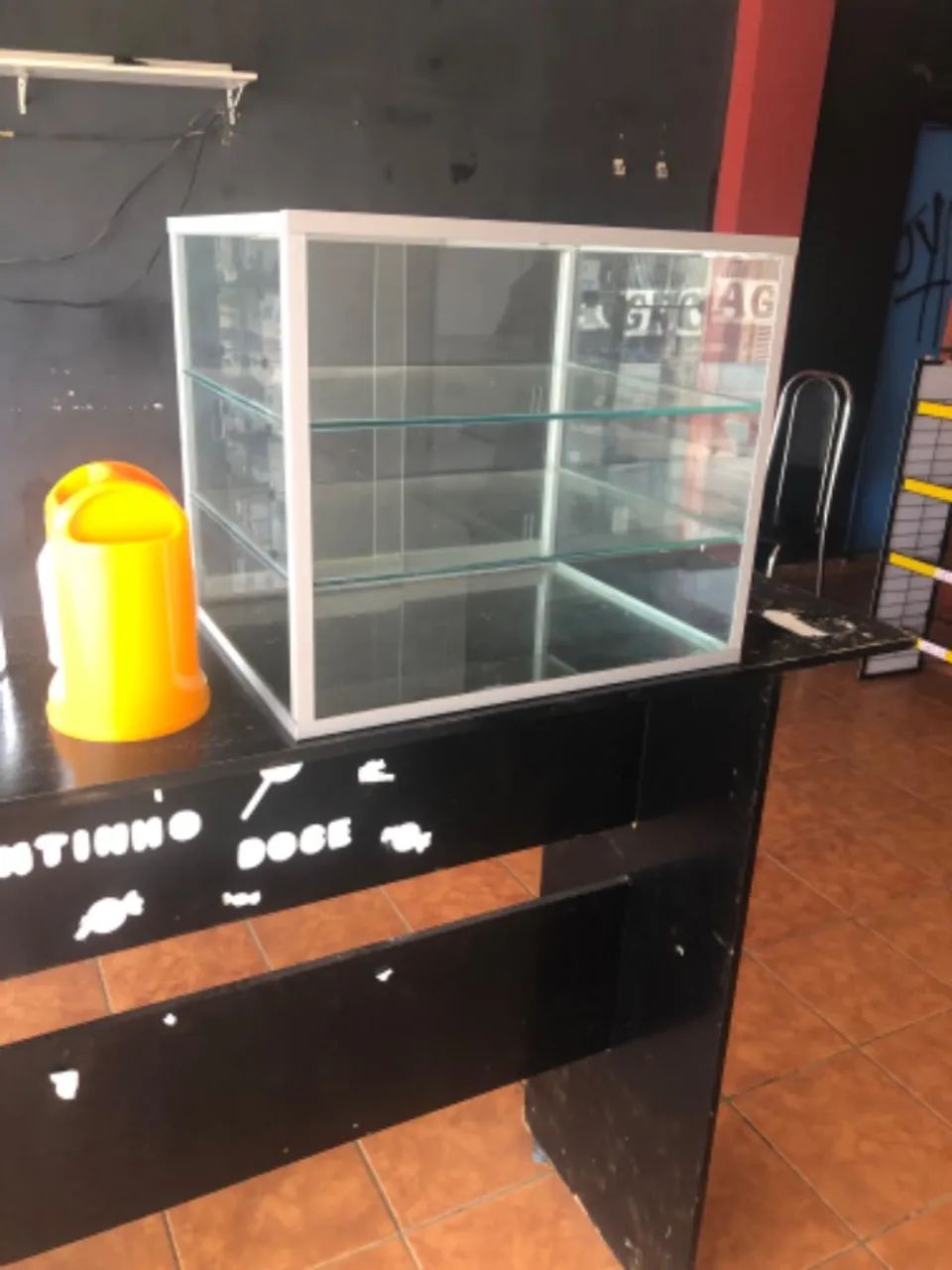 Expositor de vidro 
