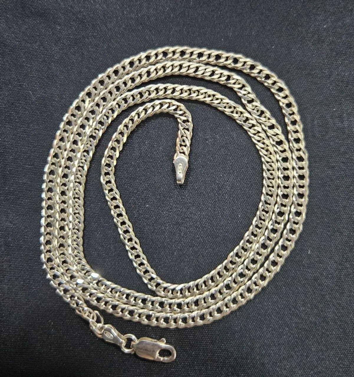 Corrente de prata 925 60cm - Foto 2
