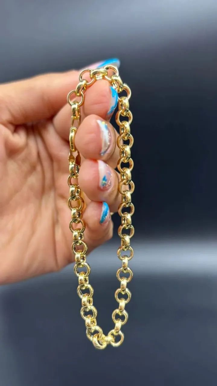 Pulseira de ouro 18k  - Foto 5