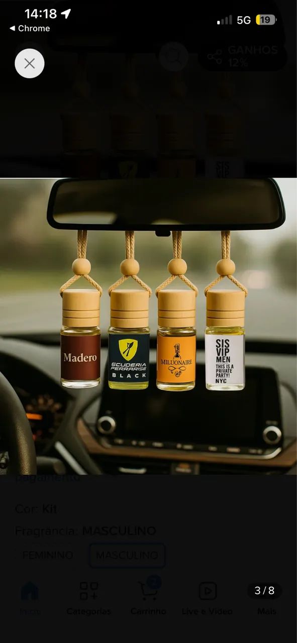 Aromas automotivos 