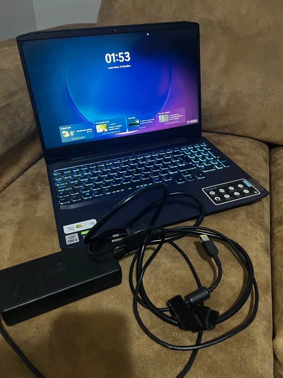 Notebook Ideapad Gaming 3i Usado - Foto 2