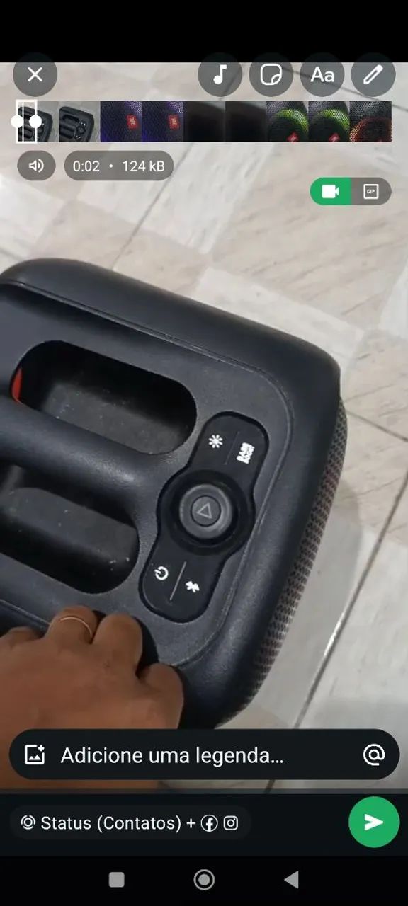 Vendo caixa de som JBL 