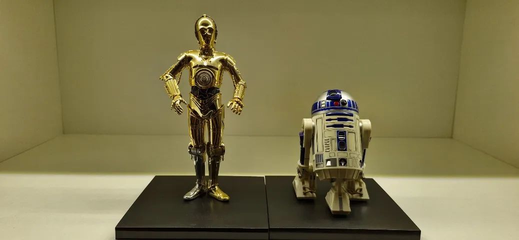 R2-d2 & C-3po - Kotobukiya - Star Wars Ep. Iv Artfx+ 1/10