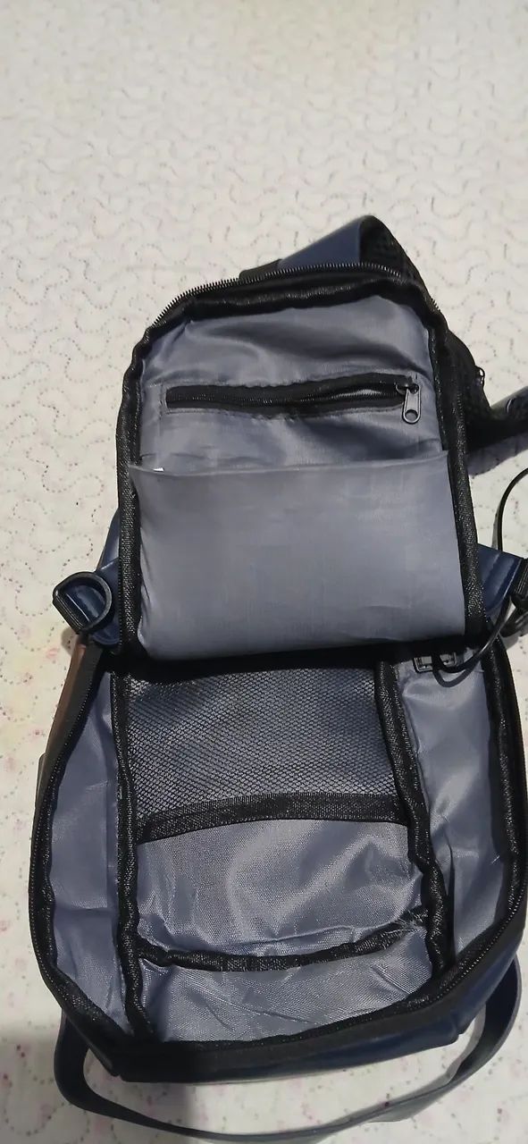 Mochila transversal masculina  - Foto 4