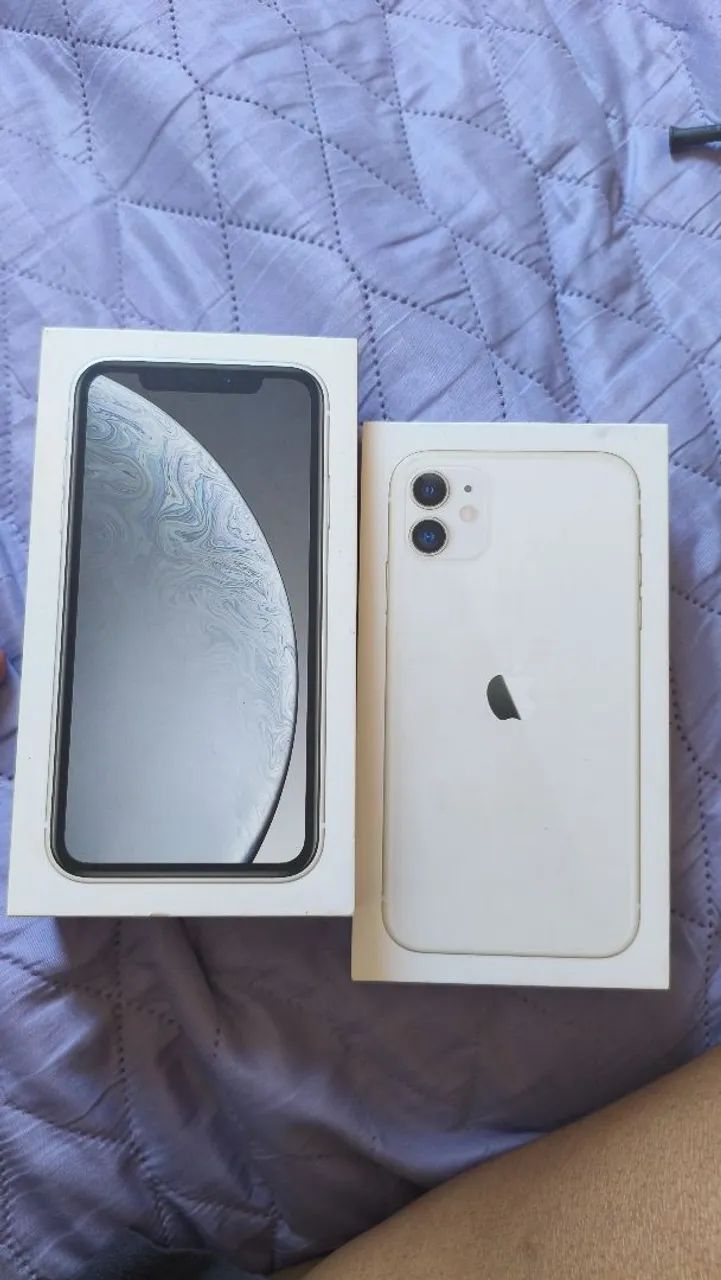 Caixa de iPhone XR e 11