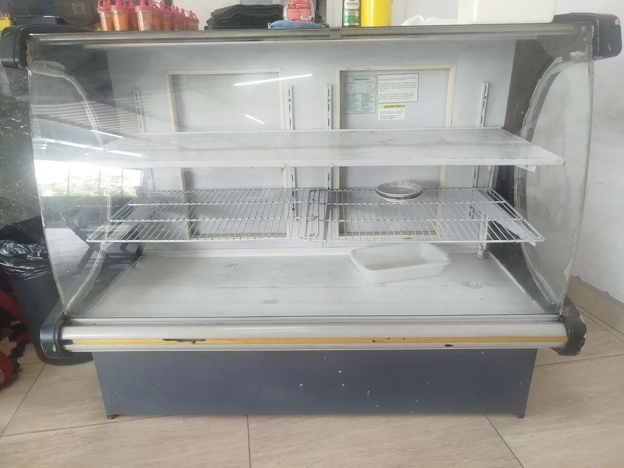 Freezer horizontal tipo expositor de 1500 litros