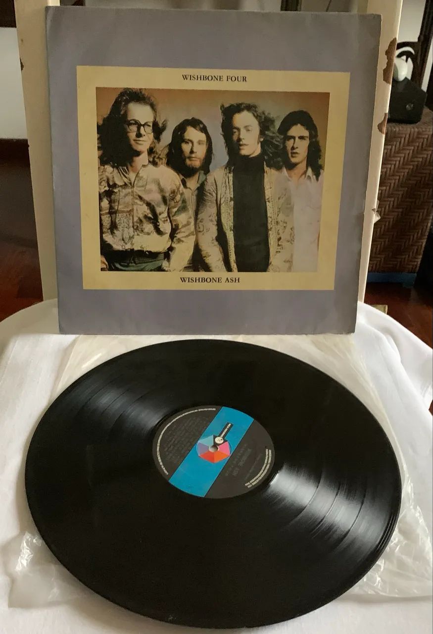 Lp vinil wishbone ash wishbone four 1973 raríssimo  - Foto 4