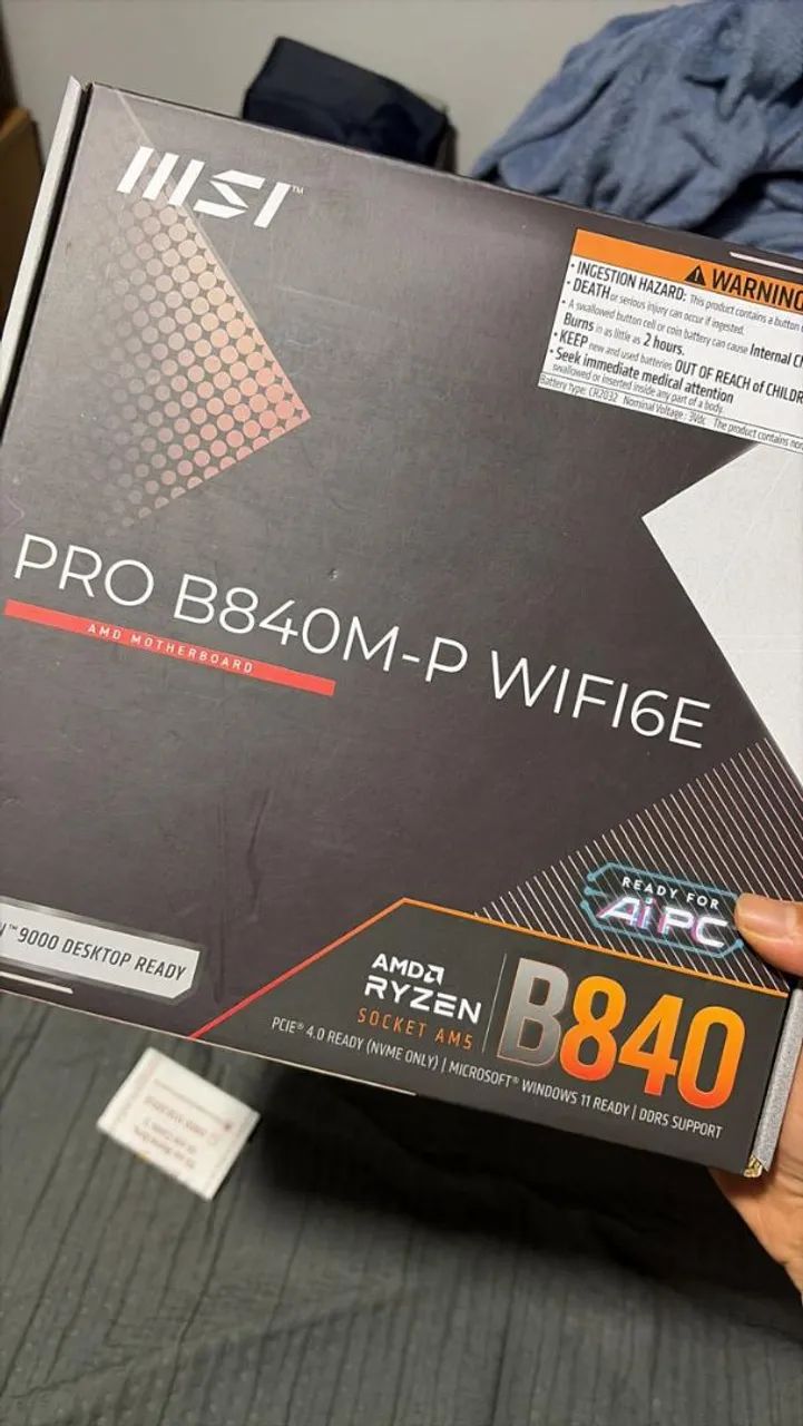 Placa mãe B840 Pro wi fi Msi
