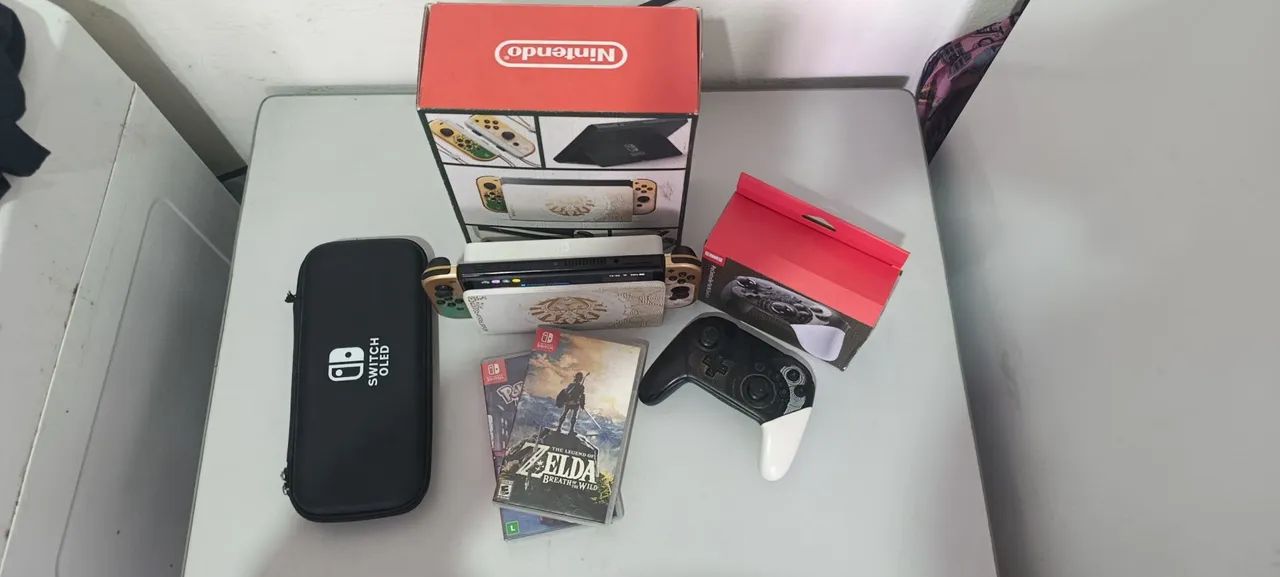 Nintendo switch oled versão Zelda - Foto 3