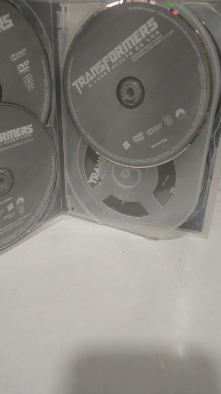 Dvds Transformers coleção 5 Filmes  - Foto 3