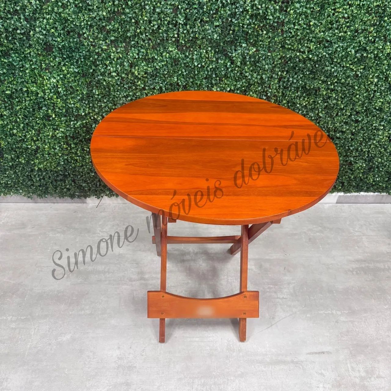 Conjunto mesa e cadeiras madeira maciça - Foto 4